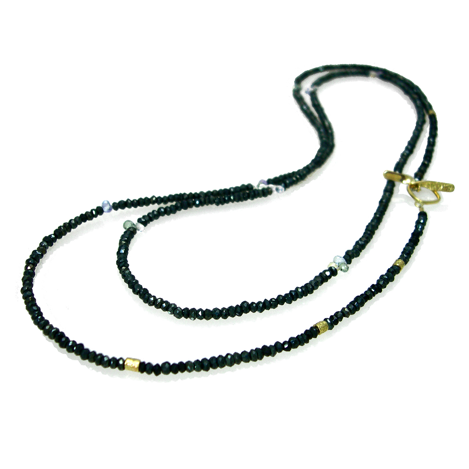 Black Spinel Necklace from K.Mita Design